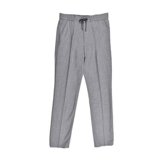 Brunello Cucinelli Cucinelli Graue Woll-Freizeithose by Brunello Cucinelli Cucinelli