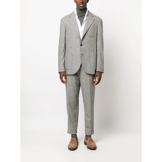 Brunello Cucinelli Grauer Woll-Zweiteiler by Brunello Cucinelli