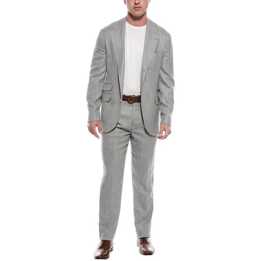 Brunello Cucinelli Cucinelli Grauer Woll-Zweiteiler by Brunello Cucinelli Cucinelli