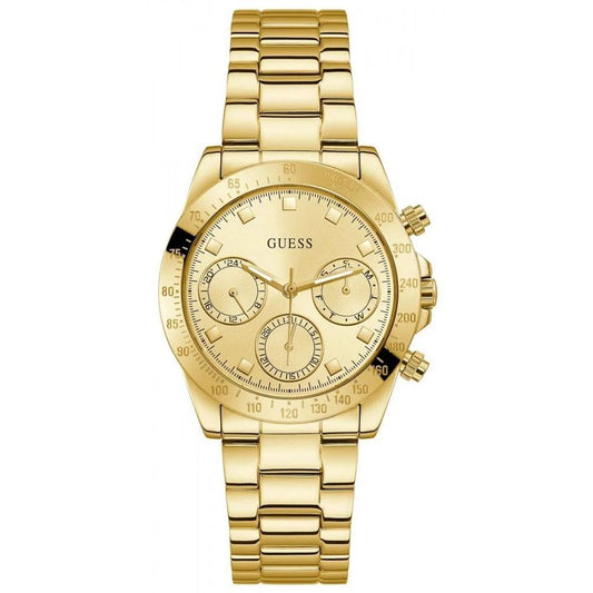 Guess Gold Stainless Steel Dress Watch by Guess