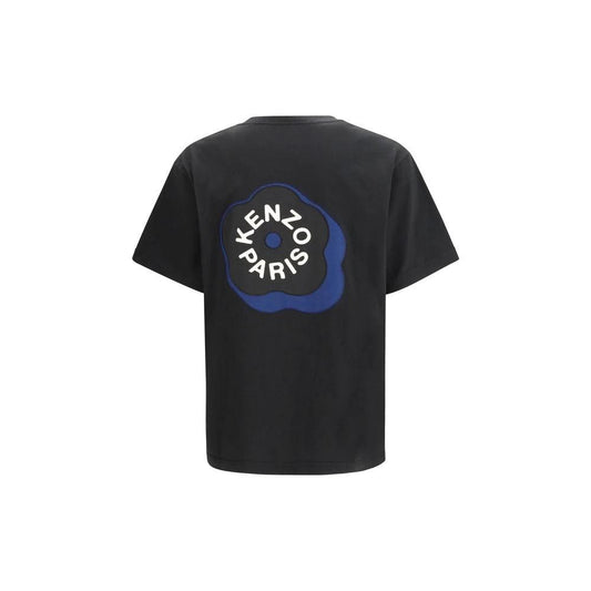 Kenzo Schwarzes Baumwoll-T-Shirt by Kenzo