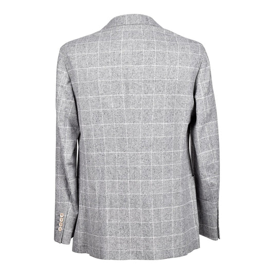 Brunello Cucinelli Grauer Seidenblazer by Brunello Cucinelli