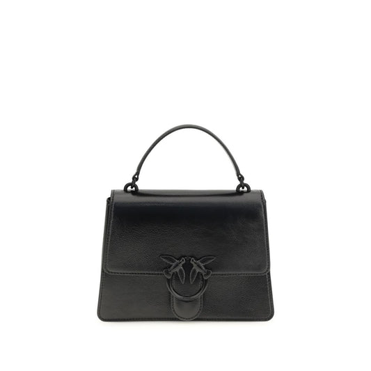 PINKO Schwarze Lammleder Handtasche Ovis Aries Aries by PINKO