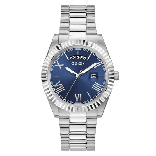 Guess Graue Edelstahl-Dresswatch by Guess