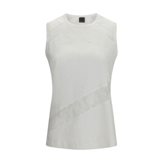 PINKO Weißes Baumwoll-T-Shirt by PINKO