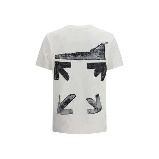 Off-White Weißes Baumwoll-T-Shirt by Off-White