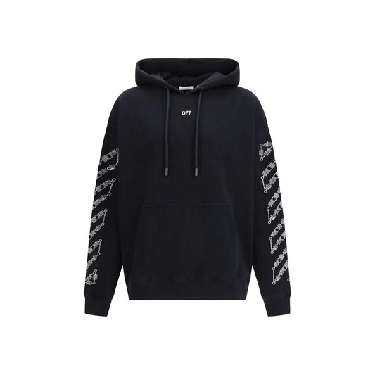 Off-White Schwarzer Baumwoll-Sweatshirt by Off-White