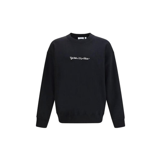 Off-White Schwarzer Baumwoll-Sweatshirt by Off-White