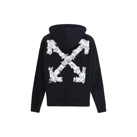 Off-White Schwarzer Baumwoll-Sweatshirt by Off-White