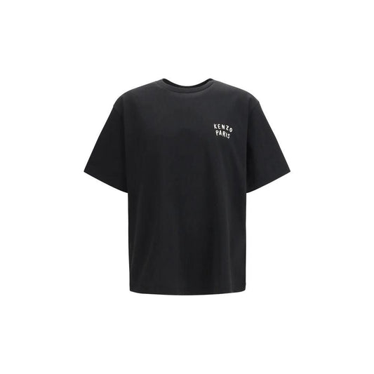 Kenzo Schwarzes Baumwoll-T-Shirt by Kenzo