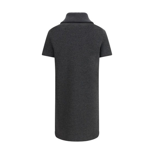 Gucci Graues Baumwoll-Freizeitkleid by Gucci