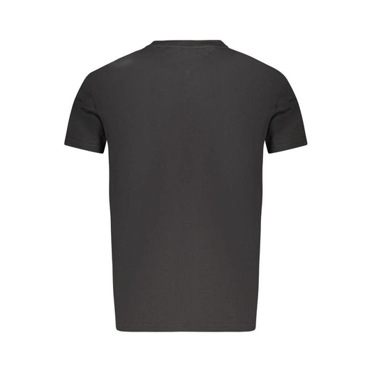 Tommy Hilfiger Schwarzes Baumwoll-T-Shirt für Herren by Tommy Hilfiger