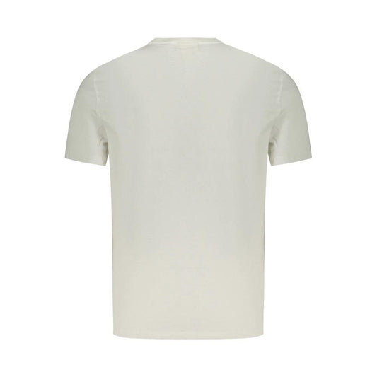 Calvin Klein Weißes Baumwoll-T-Shirt für Herren by Calvin Klein