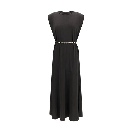 PINKO Schwarzes Freizeitkleid aus Acetat by PINKO