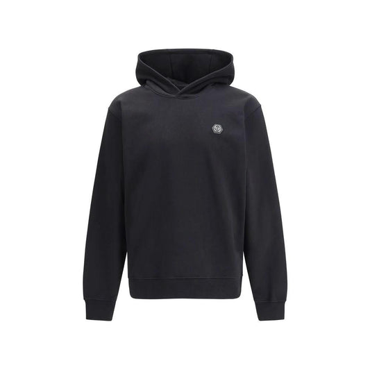 Philipp Plein Schwarzer Baumwoll-Sweatshirt by Philipp Plein