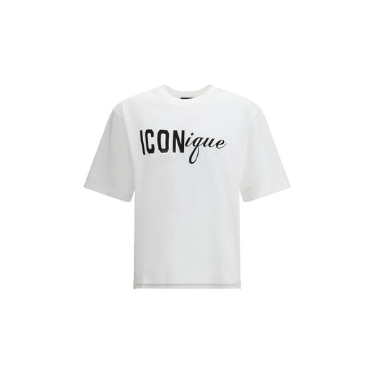 Dsquared² Weißes Baumwoll-T-Shirt by Dsquared²