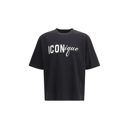 Dsquared² Schwarzer Baumwoll-Sportswear-Artikel by Dsquared²