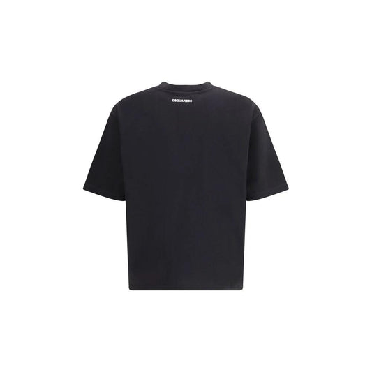Dsquared² Schwarzer Baumwoll-Sportswear-Artikel by Dsquared²