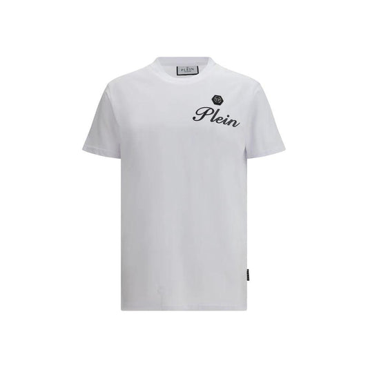 Philipp Plein Weißes Baumwoll-T-Shirt by Philipp Plein