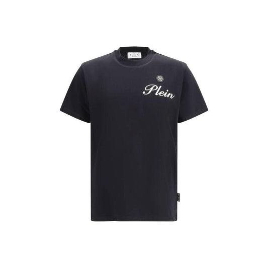 Philipp Plein Schwarzes Baumwoll-T-Shirt by Philipp Plein