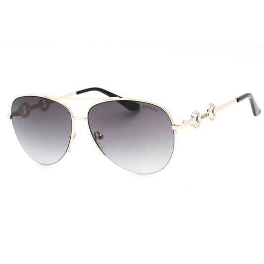 Guess Sonnenbrille aus goldfarbenem Metall by Guess