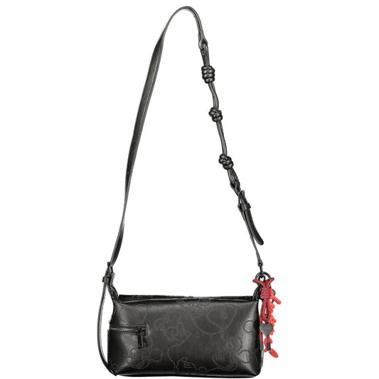 Desigual Schwarze Damen-Handtasche aus Polyurethan by Desigual