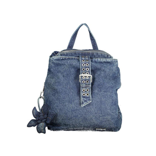 Desigual Blauer Damenrucksack aus Baumwolle by Desigual