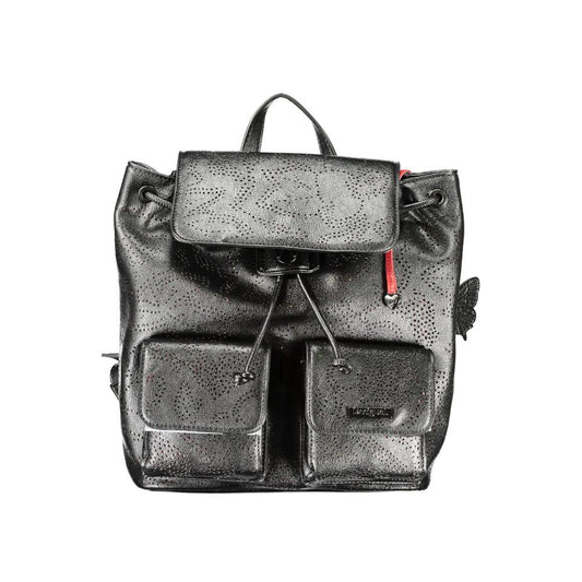 Desigual Schwarzer Mini-Rucksack aus Polyurethan für Damen by Desigual