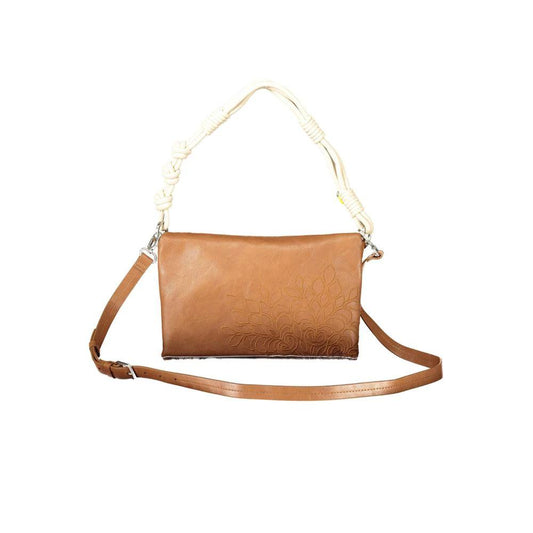 Desigual Damenhandtasche aus Polyurethan in Marrone by Desigual