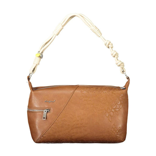 Desigual Schultertasche aus Polyurethan in Marrone für Damen by Desigual