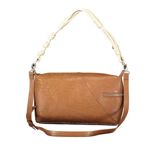 Desigual Schultertasche aus Polyurethan in Marrone für Damen by Desigual