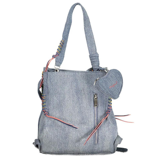 Desigual Azzurro Baumwoll-Rucksack für Damen by Desigual