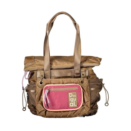 Desigual Damenrucksack aus braunem Polyester by Desigual