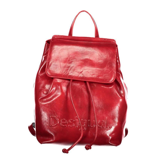 Desigual Roter Damen-Mini-Rucksack aus Polyurethan by Desigual