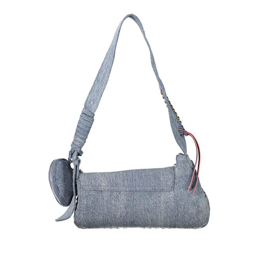 Desigual Azzurro Baumwoll-Damen-Umhängetasche by Desigual