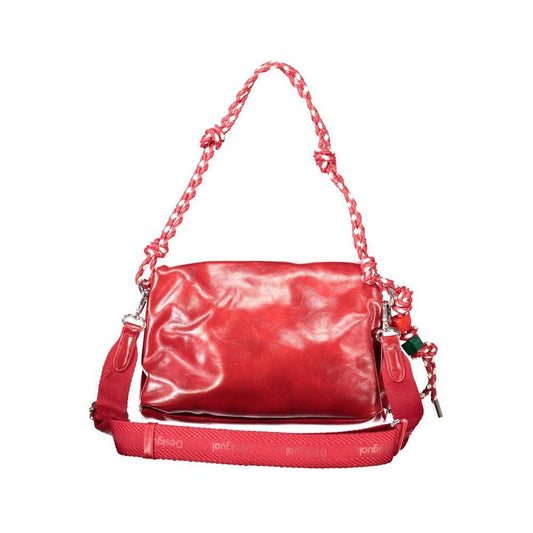 Desigual Rote Handtasche aus Polyurethan für Damen by Desigual