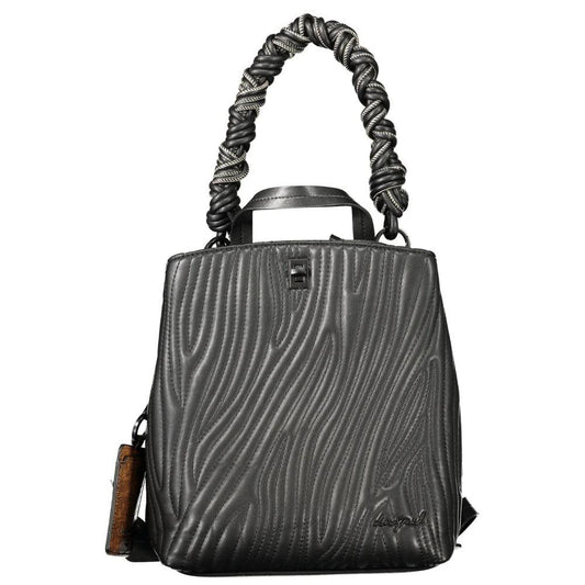 Desigual Schwarzer Mini-Rucksack aus Polyurethan für Damen by Desigual