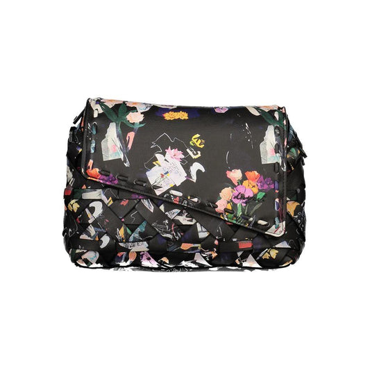 Desigual Schwarze Damen-Handtasche aus Polyurethan by Desigual