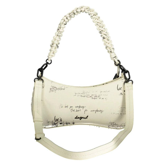 Desigual Bianco Polyurethan Handtasche für Damen by Desigual