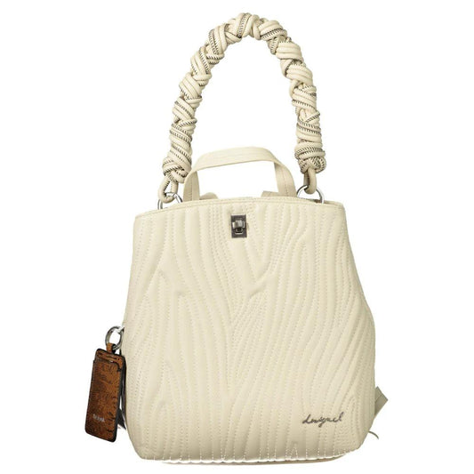 Desigual Weißer Rucksack aus Polyurethan für Damen by Desigual