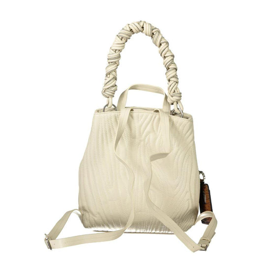 Desigual Weißer Rucksack aus Polyurethan für Damen by Desigual