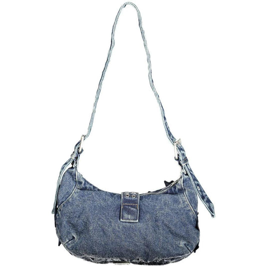 Desigual Schultertasche aus blauer Baumwolle für Damen by Desigual