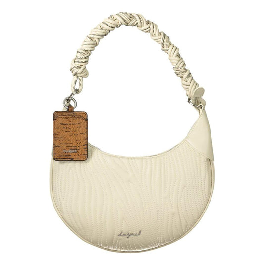 Desigual Bianco Poliuretano Damenhandtasche by Desigual