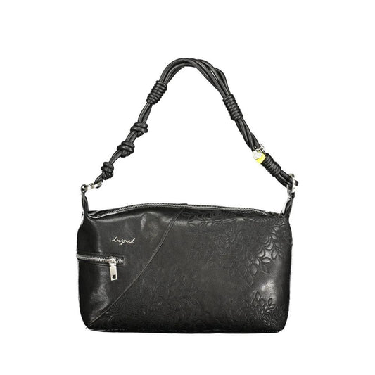 Desigual Schwarze Damen-Handtasche aus Polyurethan by Desigual