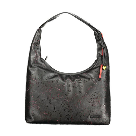 Desigual Handtasche aus schwarzem Polyurethan für Damen by Desigual