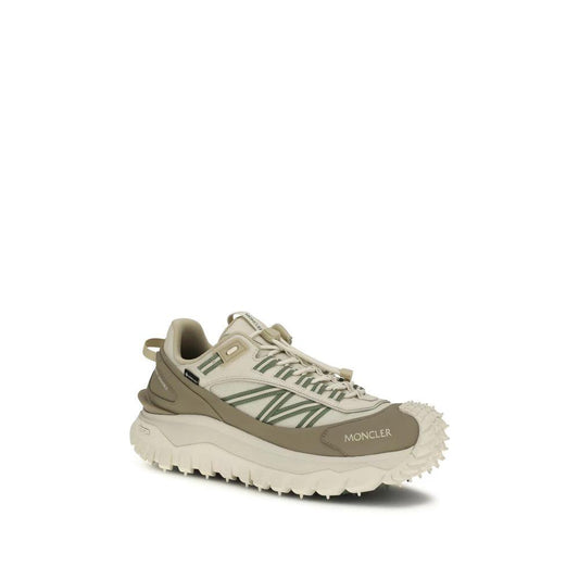 Moncler Beige Polyamid-Sneakers für sportliche Aktivitäten by Moncler