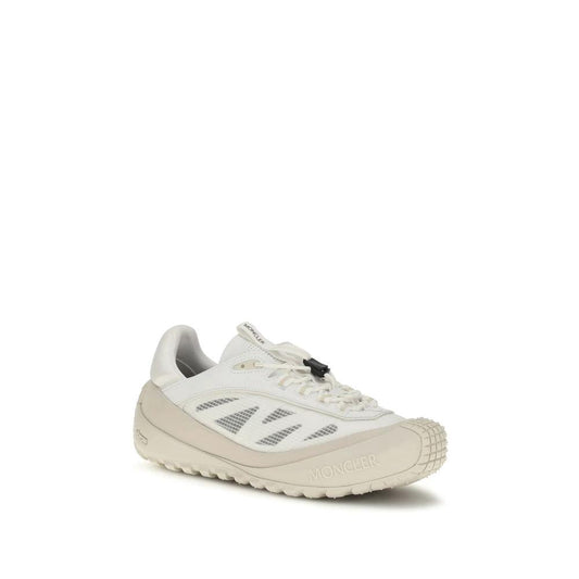 Moncler Weiße Sneaker aus Polyester für sportliche Looks by Moncler