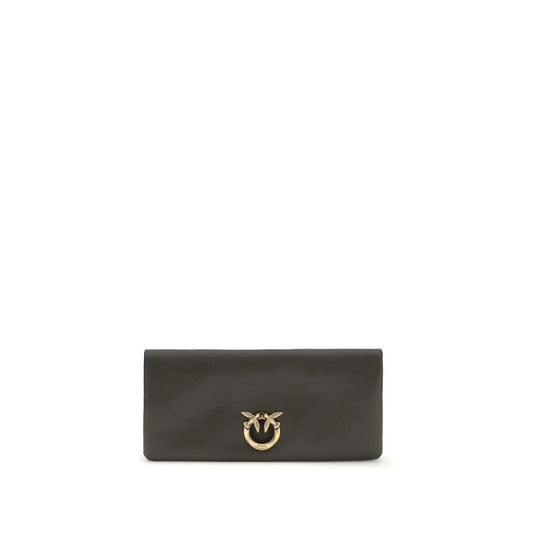 PINKO Bicolor Calf Leather Bos Taurus Clutch Bag by PINKO