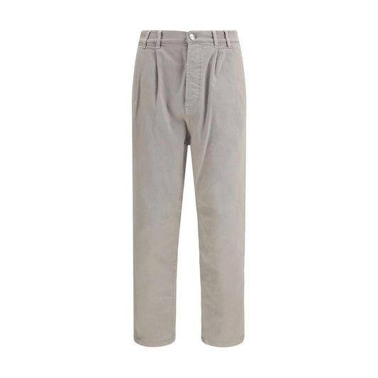 Brunello Cucinelli Cucinelli Braune Baumwoll-Freizeithose by Brunello Cucinelli Cucinelli