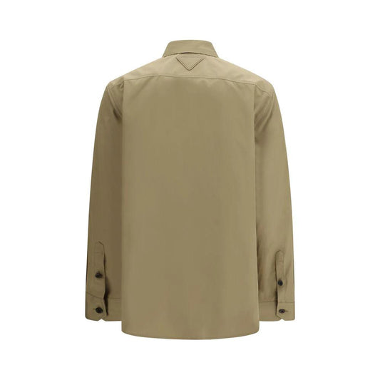 Prada Beige Cotton Shirt by Prada